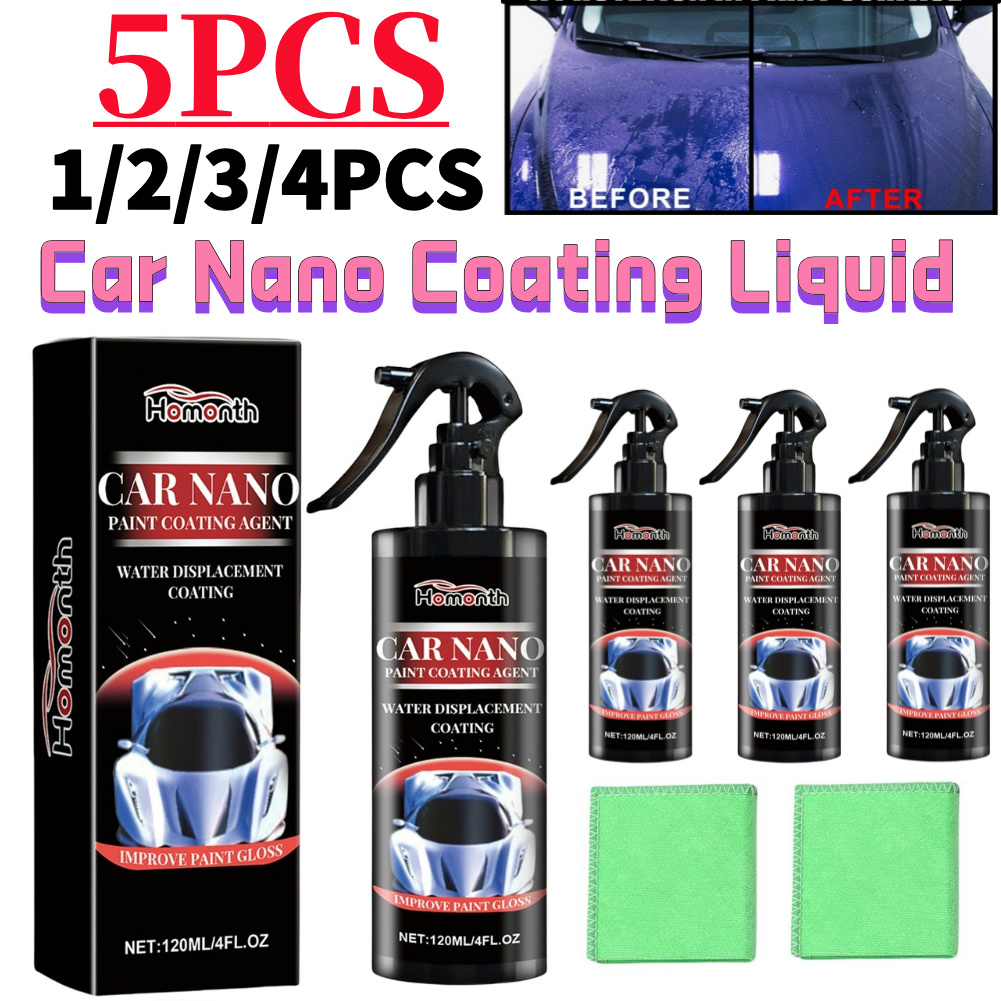 Nano Liquid Coating - 1-5Pcs Car Nano Coating Liquid Polishing