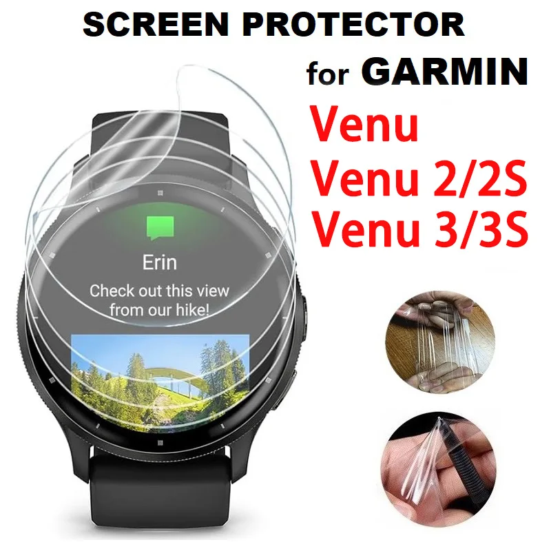 Hydrogel Screen Protector - Hydrogel Film For Garmin Venu 3