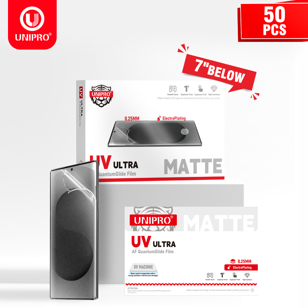 Screen Protector Cutter - UNIPRO 250um HD MATTE UV Fiberglass