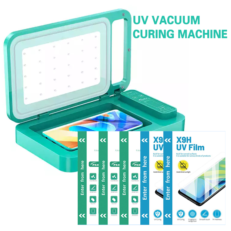 Hydrogel Screen Protector - TUOLI X9H UV Curing Vacuum Laminating