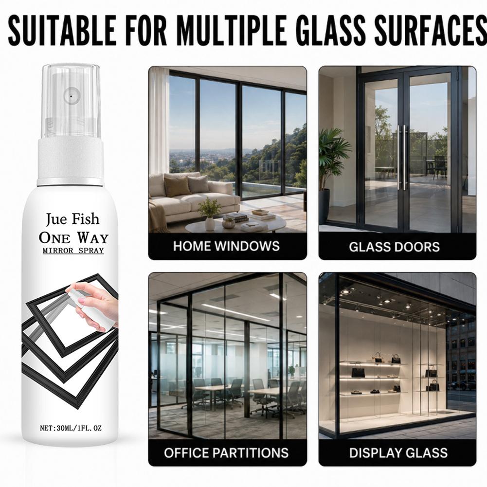 Glass Protector Auto - One Way Privacy Glass Spray Anti