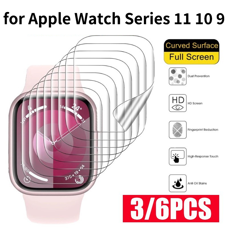 Smartwatch Screen Film - 6pcs Screen Protector Film for Apple