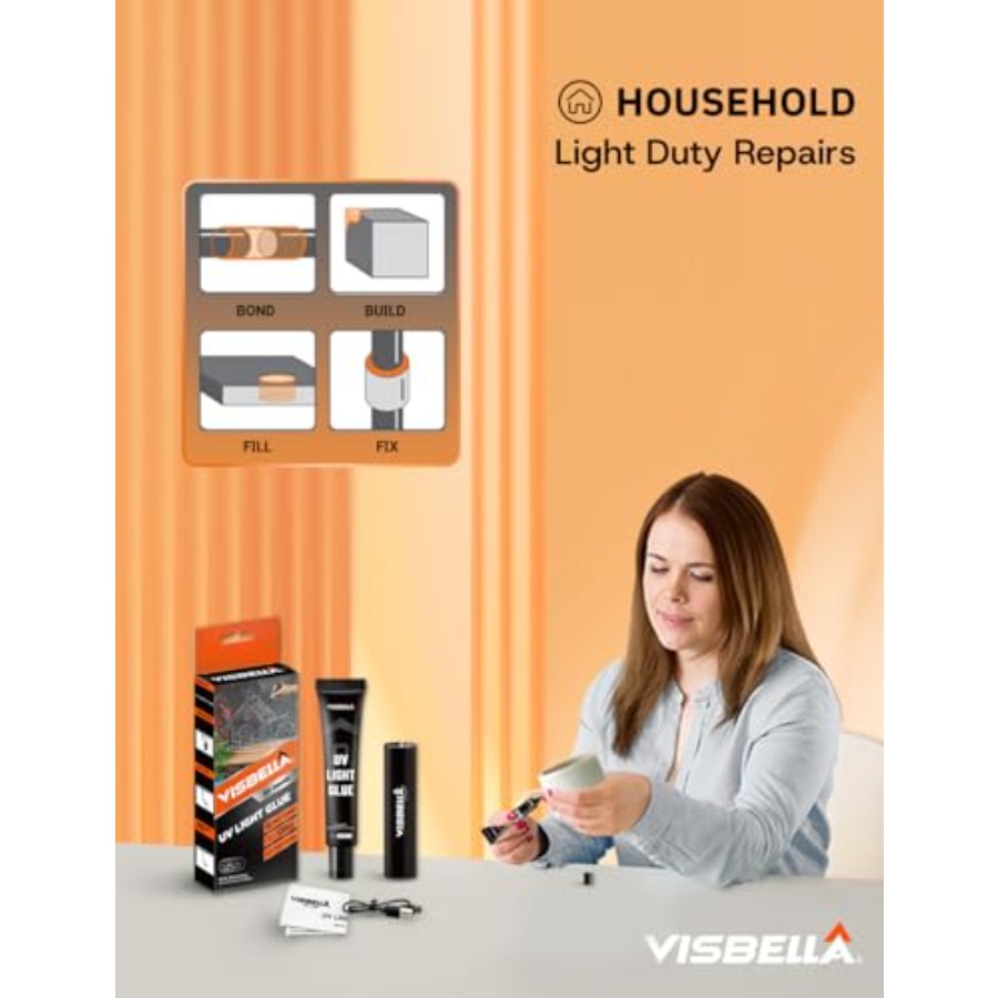UV Light Glue Resin Kit with L - Liquid Uv Glue Kit ulasan dan harga