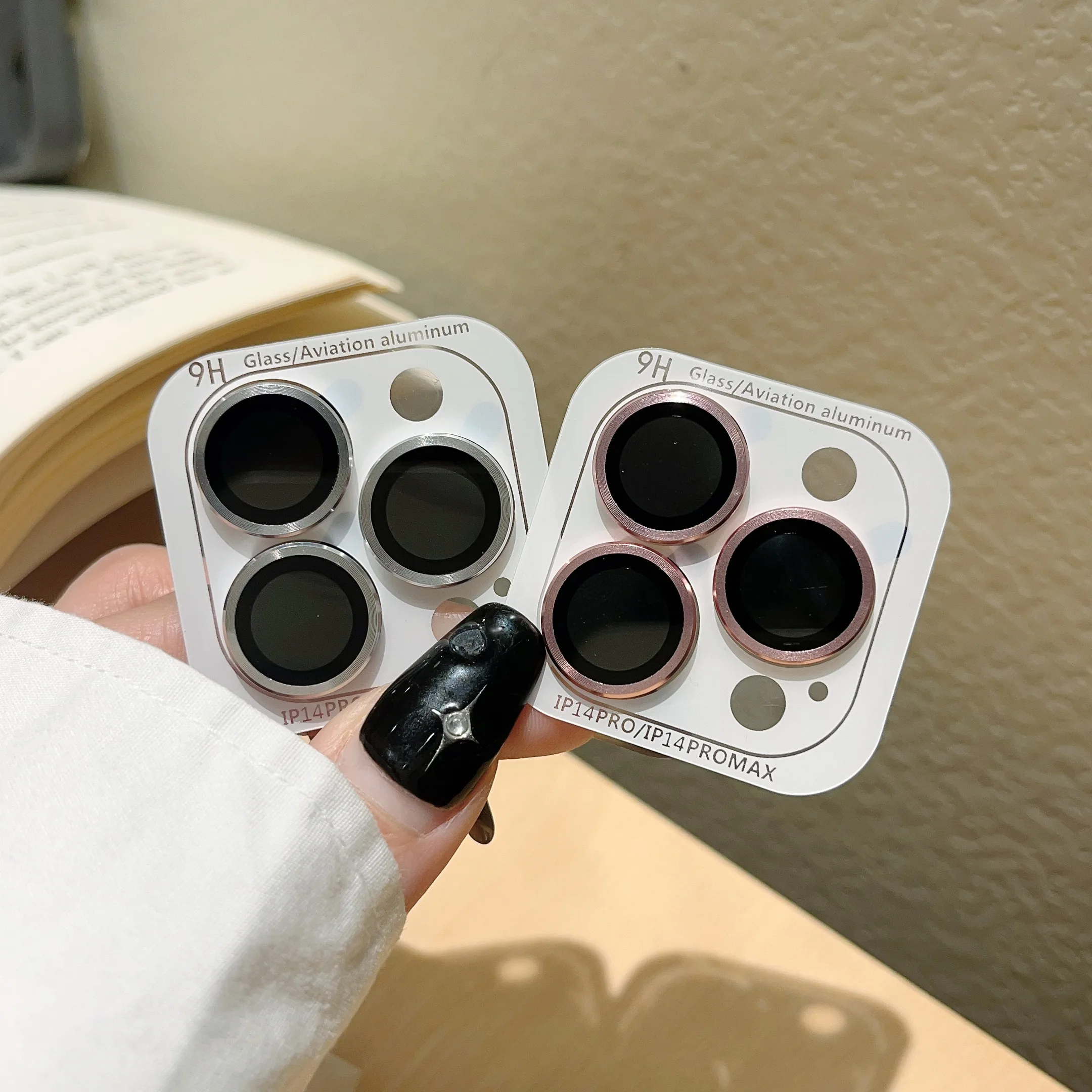 2-3Pcs Lens Ring Tempered Prot - Tempered Glass Screen 9H ulasan dan harga