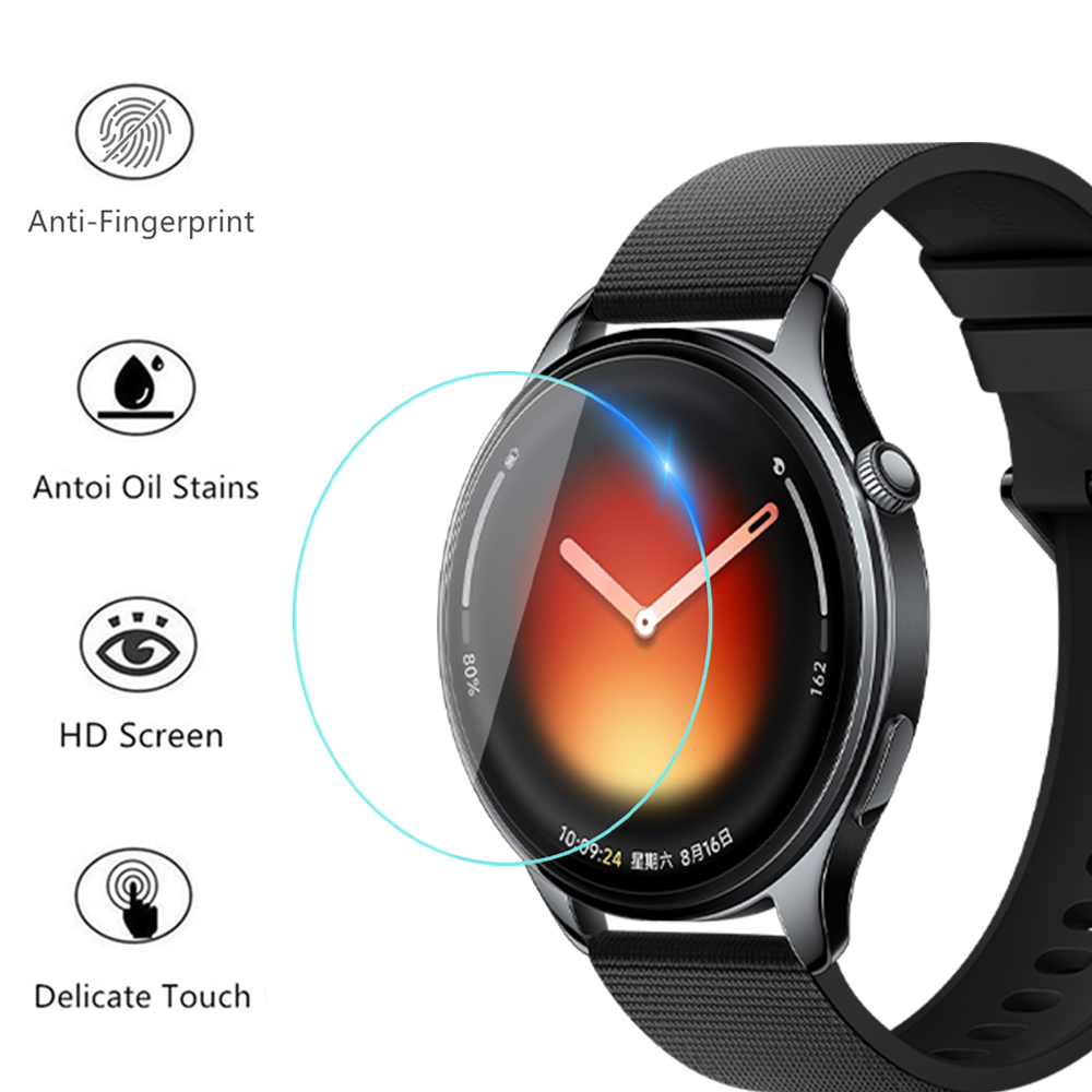 Tempered Glass for Xiaomi Watc - Smartwatch Screen Film ulasan dan harga