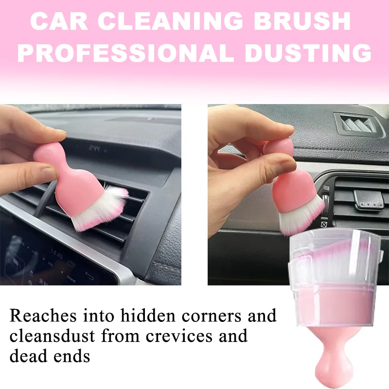 1/3/5PCS Pink Car Dust Removal - Dust Removal Sticker ulasan dan harga