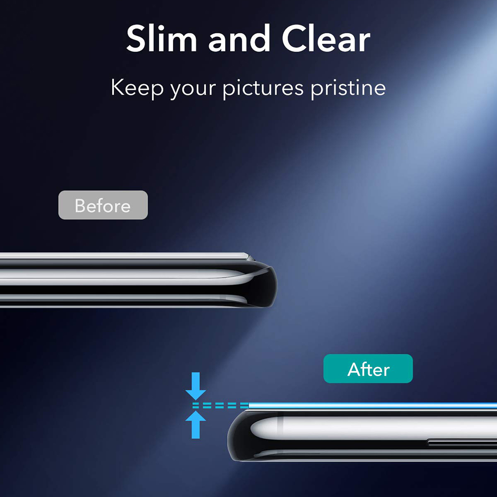 1-3pcs 9H Camera Lens Protecto - Tempered Glass Screen 9H ulasan dan harga