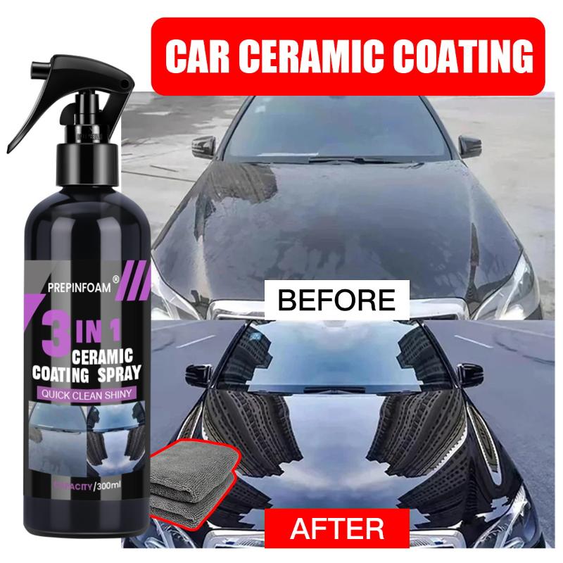3 In 1 Car Ceramic Liquid Coat - Nano Liquid Coating ulasan dan harga