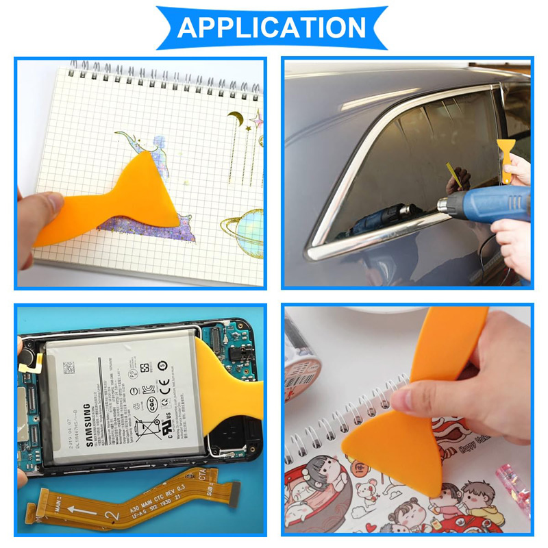 6/12pcs Plastic Scraper Car Au - Air Bubble Remover ulasan dan harga