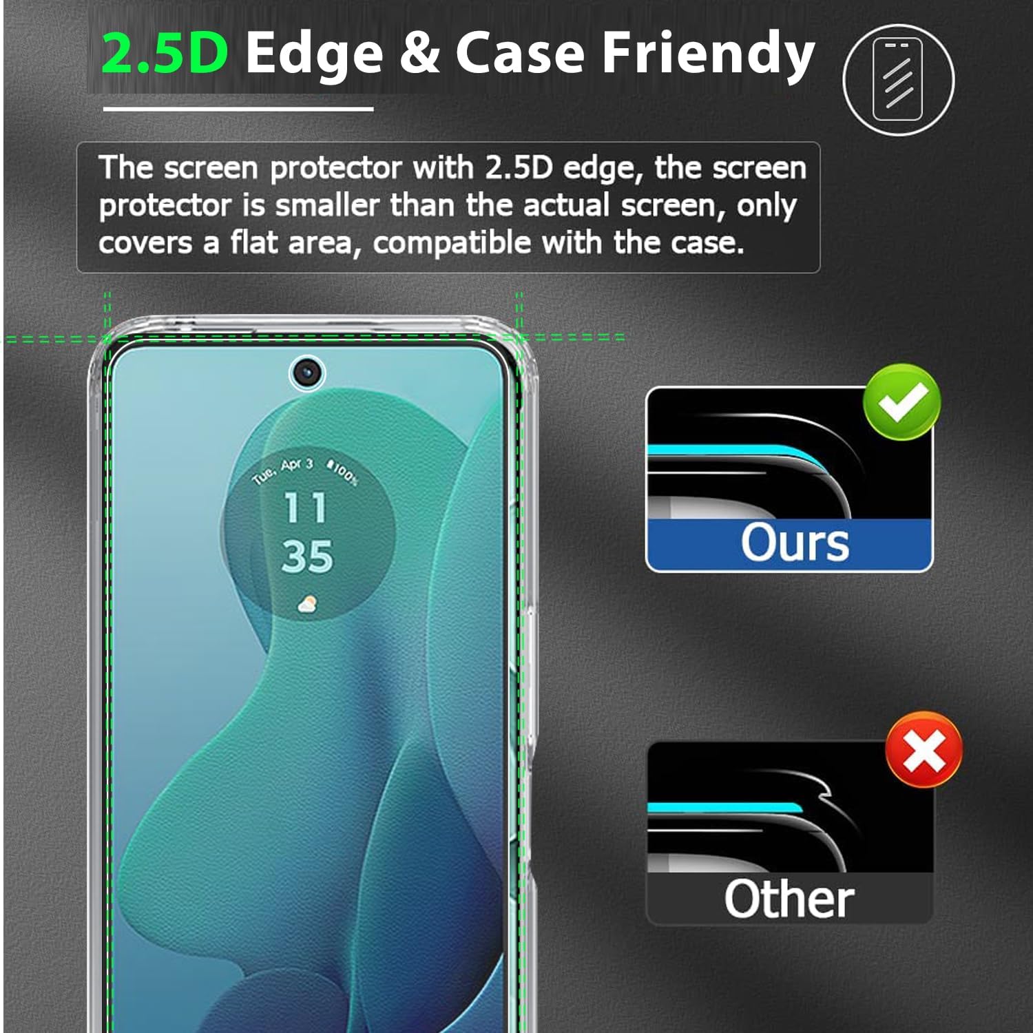 2 PACK Privacy Filter Tempered - Privacy Filter 2Pack ulasan dan harga
