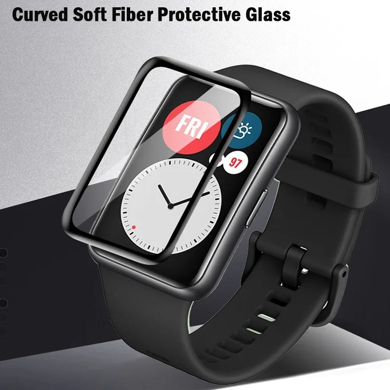 Soft Glass For Huawei Watch Fi - Tempered Glass Screen 9H ulasan dan harga