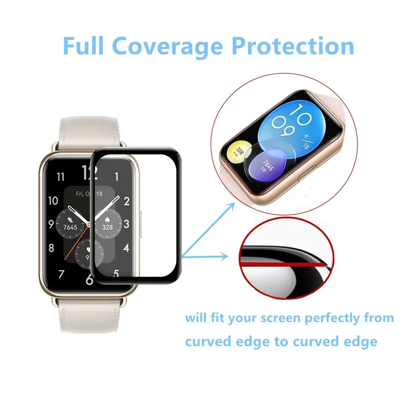 Soft Glass For Huawei Watch Fi - Tempered Glass Screen 9H ulasan dan harga