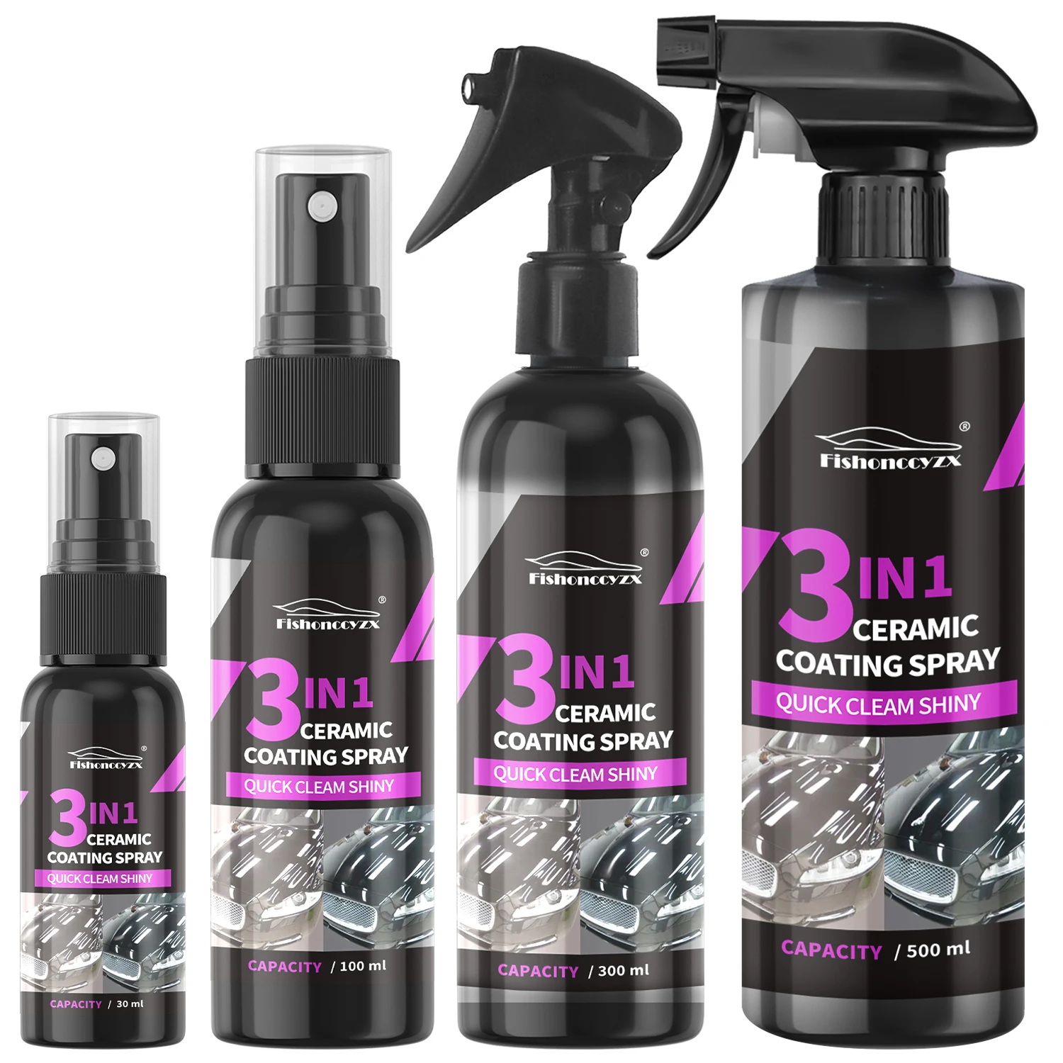 3 in 1 Car Ceramic Liquid Coat - Nano Liquid Coating ulasan dan harga