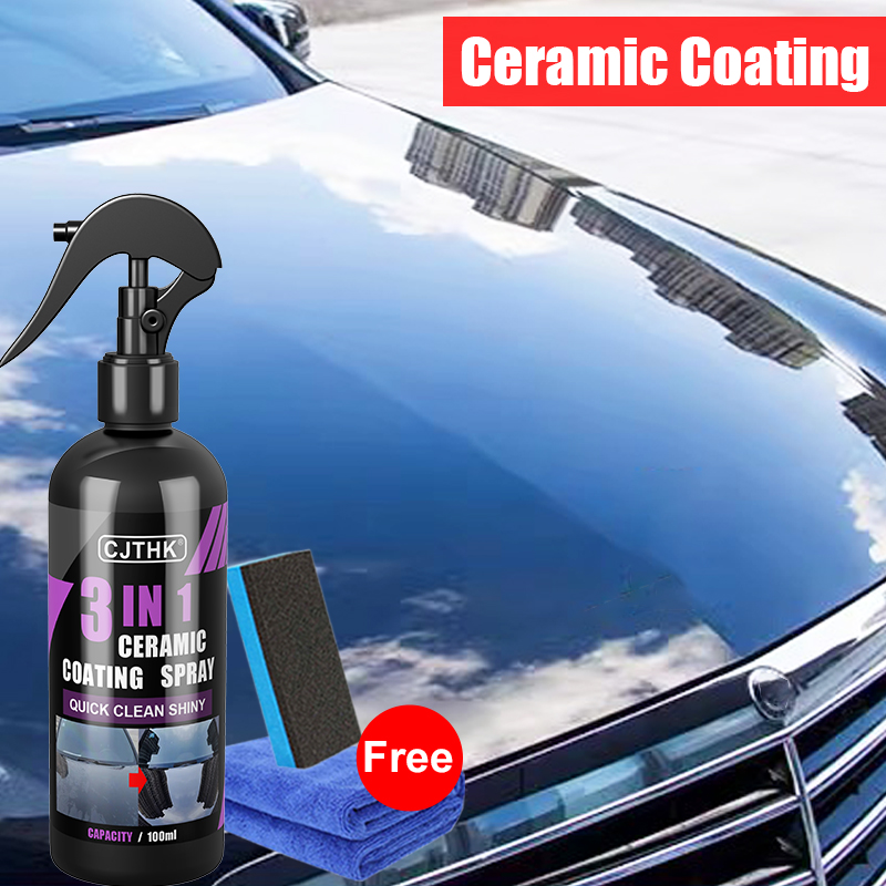3 In 1 Car Ceramic Nano Coatin - Nano Liquid Coating ulasan dan harga