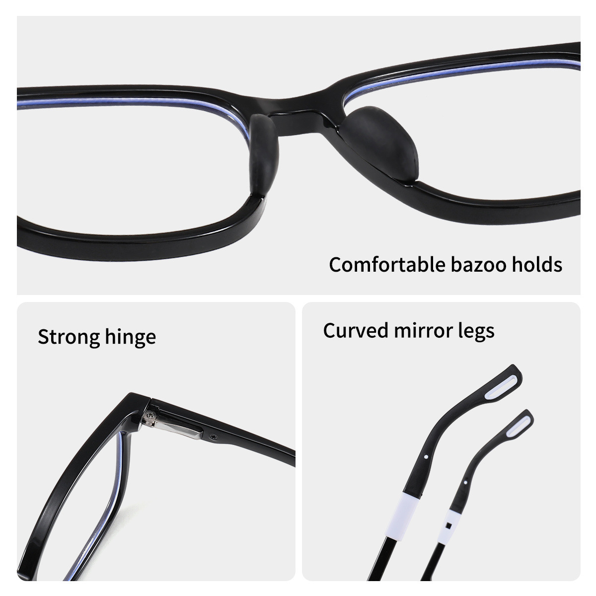 Optical Retro Round Men  Women - Anti Blue Light Film ulasan dan harga