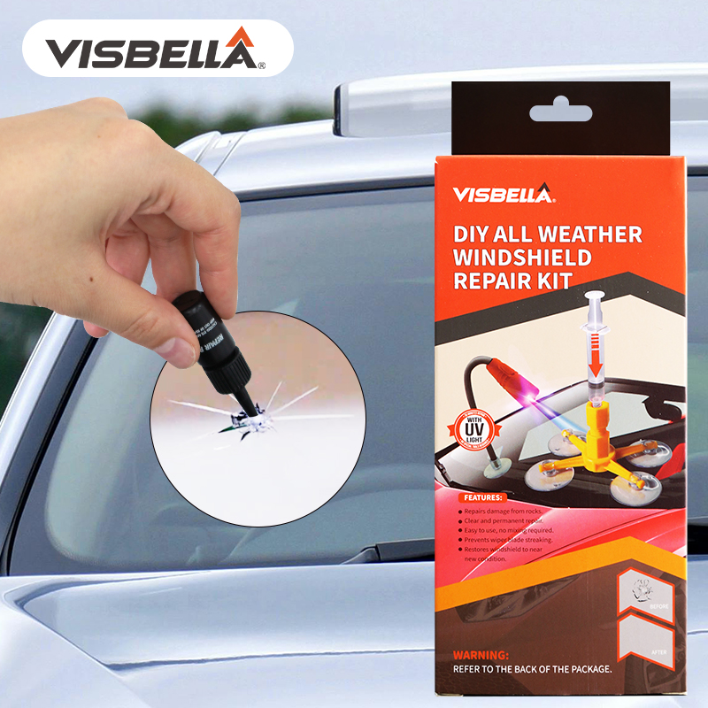 Visbella Car Windshield Repair - Liquid Uv Glue Kit ulasan dan harga