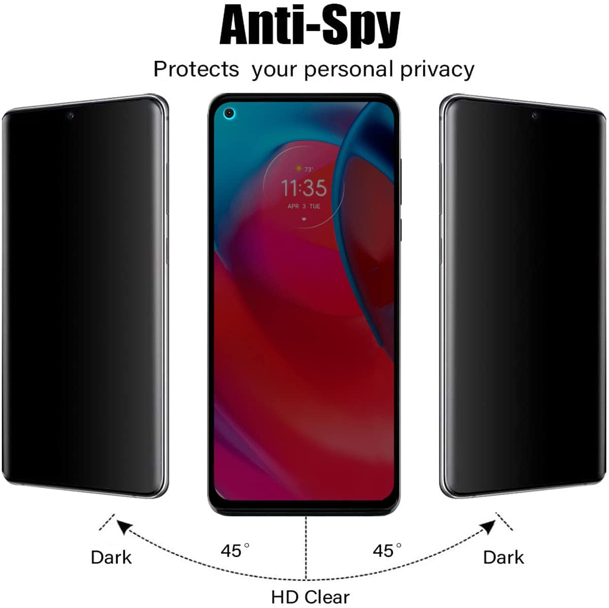 2 PACK Privacy Filter Tempered - Privacy Filter 2Pack ulasan dan harga