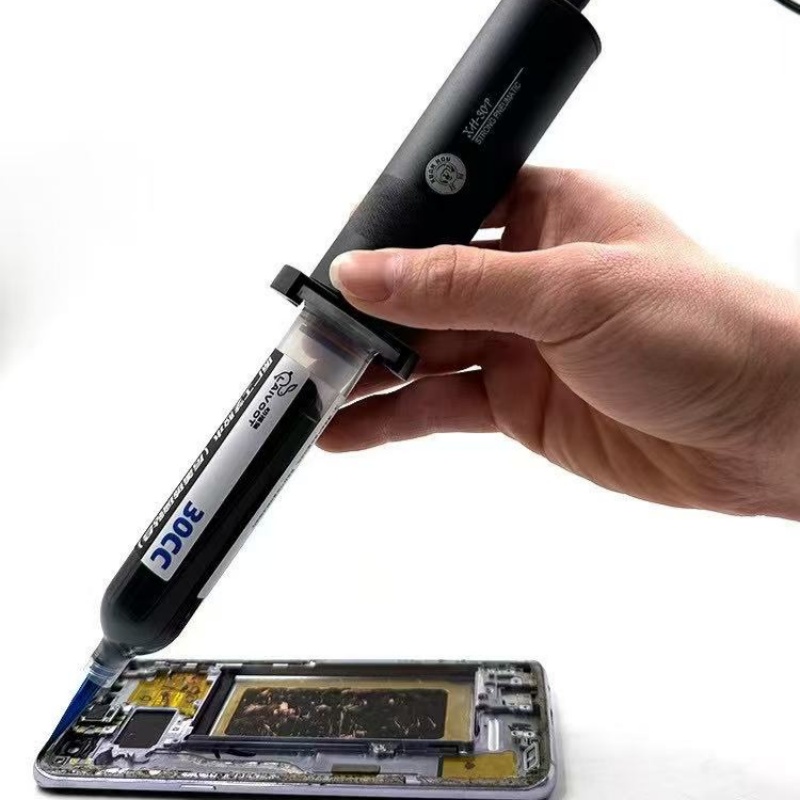 XH-30P No Need Glue Dispensing - Liquid Uv Glue Kit ulasan dan harga
