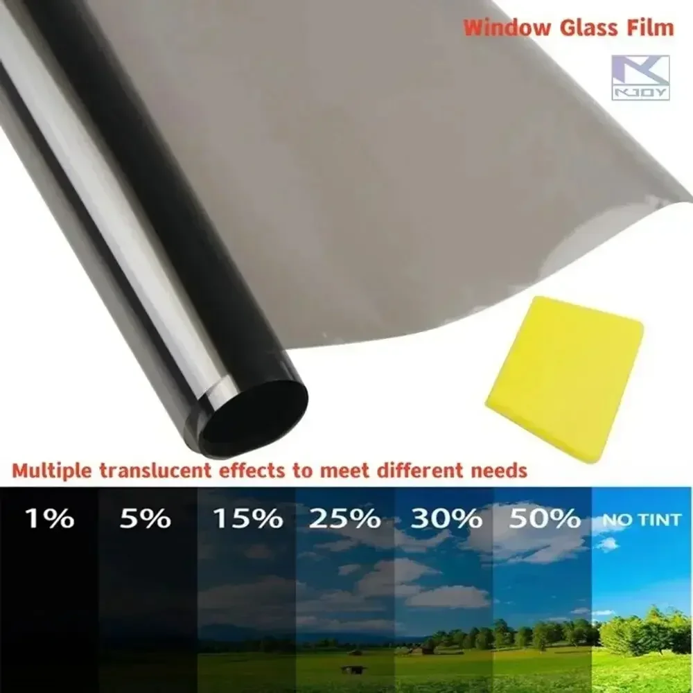 3Mx50CM VLT Black Car Window F - Glass Protector Auto ulasan dan harga