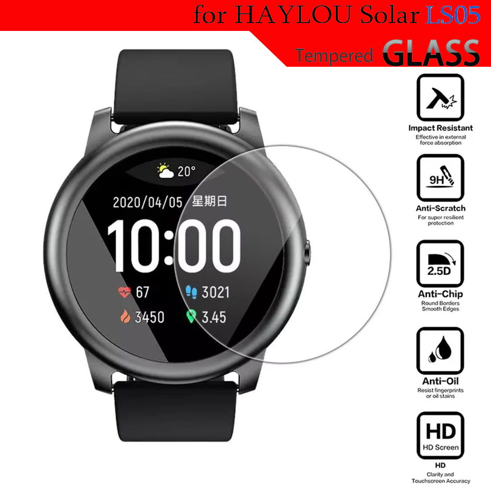 Tempered Glass For HayLou Sola - Smartwatch Screen Film ulasan dan harga