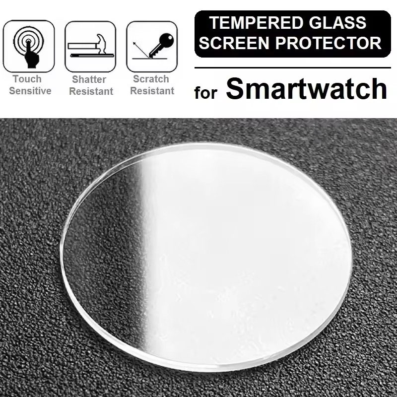 26-46mm Universal Round Temper - Smartwatch Screen Film ulasan dan harga