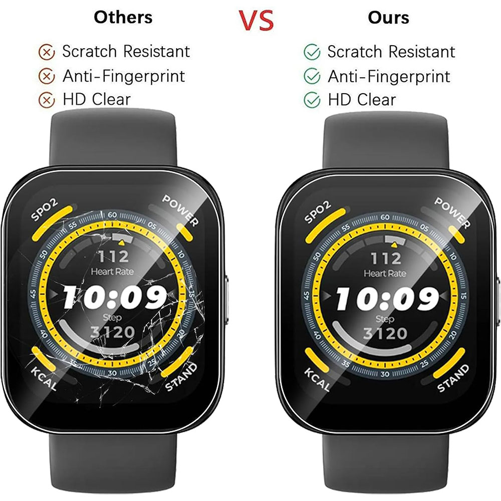 3PCS Clear HD Film Screen Prot - Smartwatch Screen Film ulasan dan harga