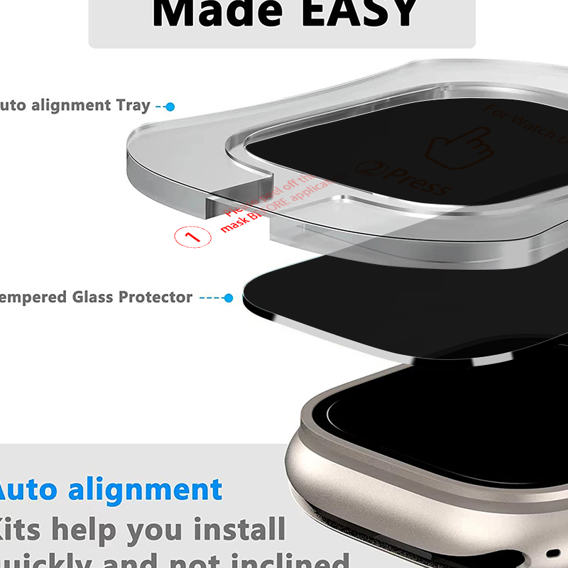 Privacy Screen Protector Film  - Screen Alignment Tool ulasan dan harga