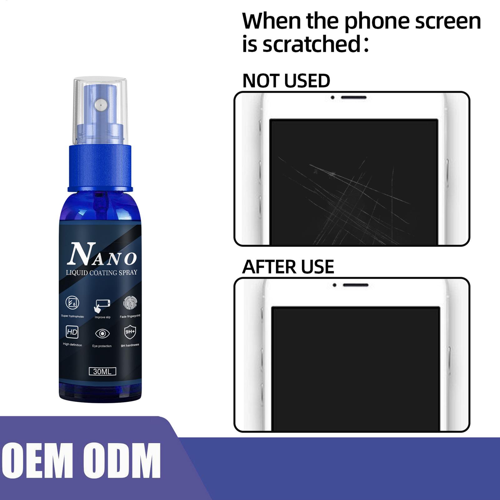 Liquid Screen Protector Spray  - Oleophobic Coating Spray ulasan dan harga