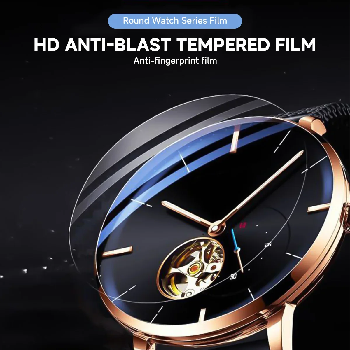 26-46mm Universal Tempered Gla - Smartwatch Screen Film ulasan dan harga
