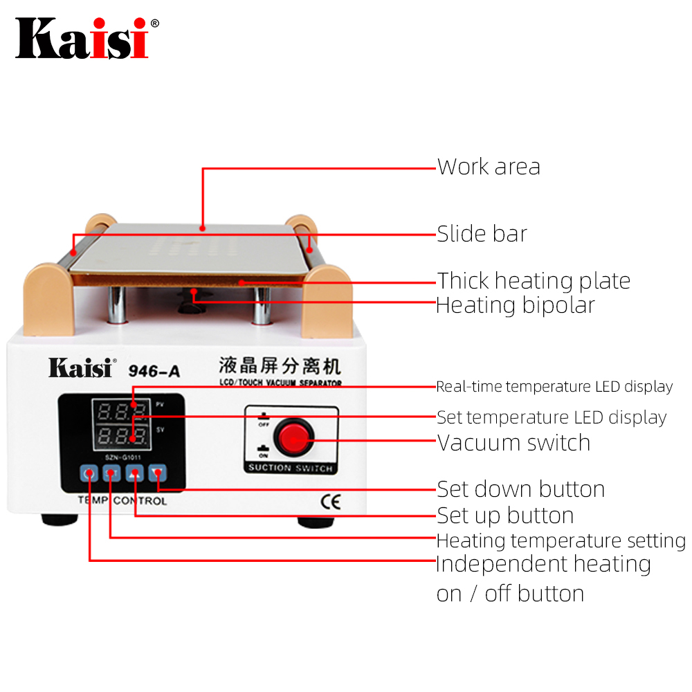 Kaisi 946A LCD Screen Touch Sc - Screen Alignment Tool ulasan dan harga