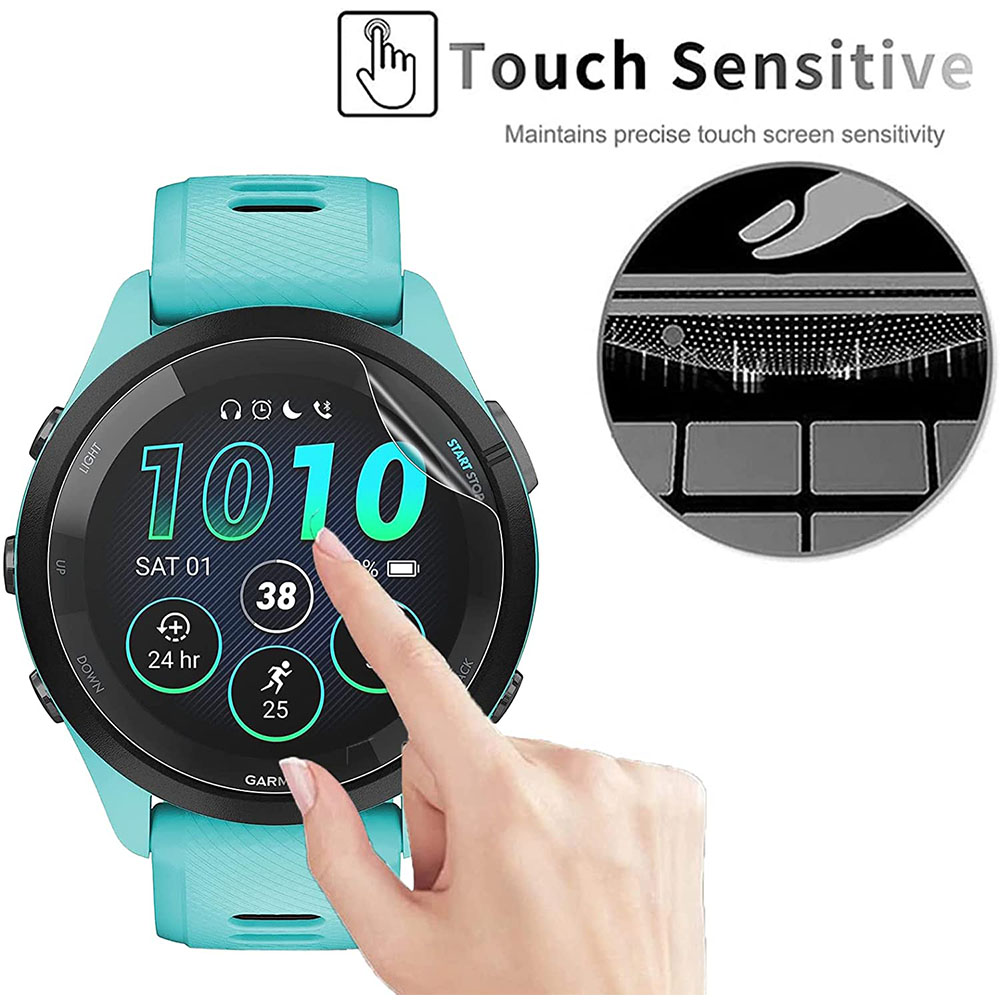 3Pcs Soft HD Hydrogel Protecti - Smartwatch Screen Film ulasan dan harga