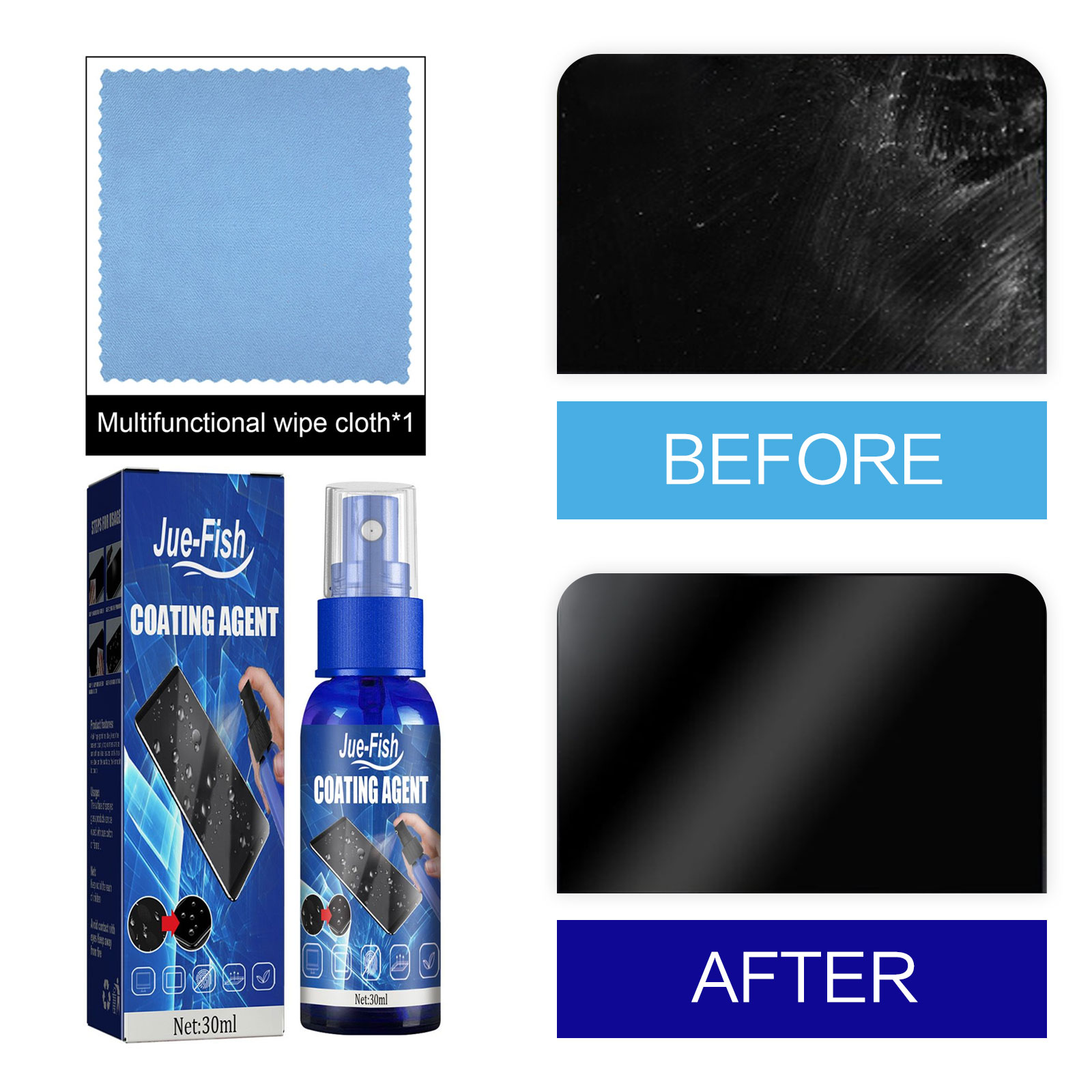 Liquid Screen Protector Spray  - Oleophobic Coating Spray ulasan dan harga
