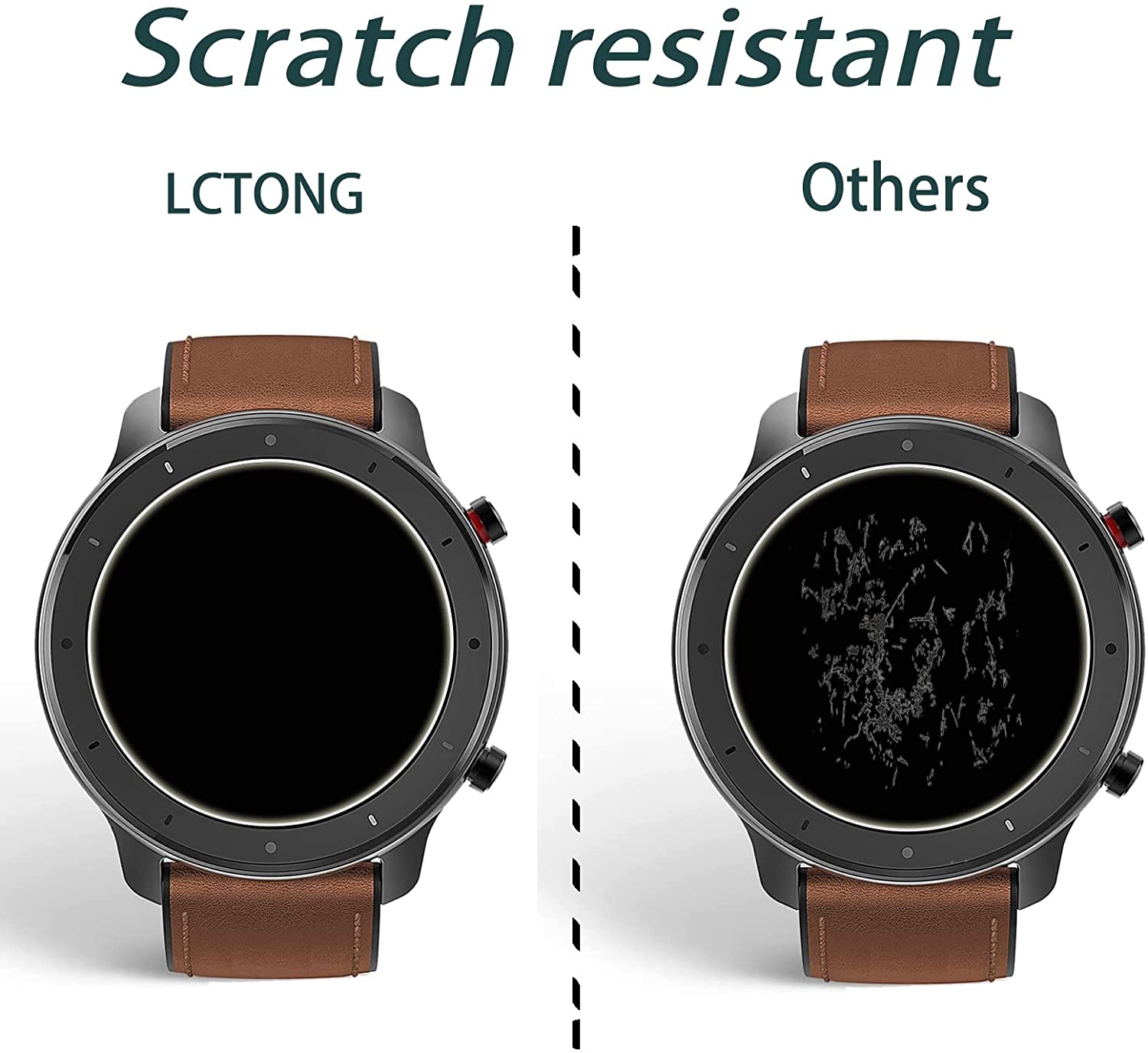 9H Tempered Glass Film For Ama - Smartwatch Screen Film ulasan dan harga