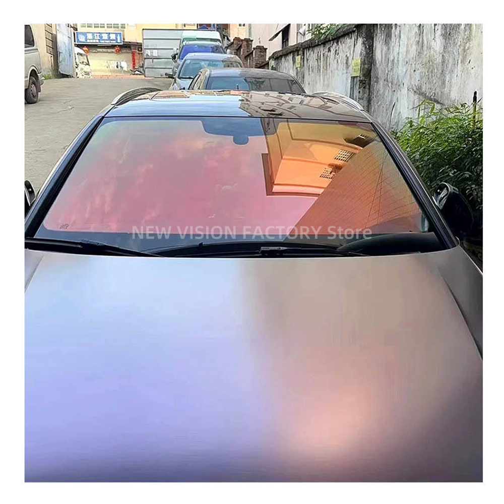 1mX3m 70%VLT Aurora Red Green  - Glass Protector Auto ulasan dan harga
